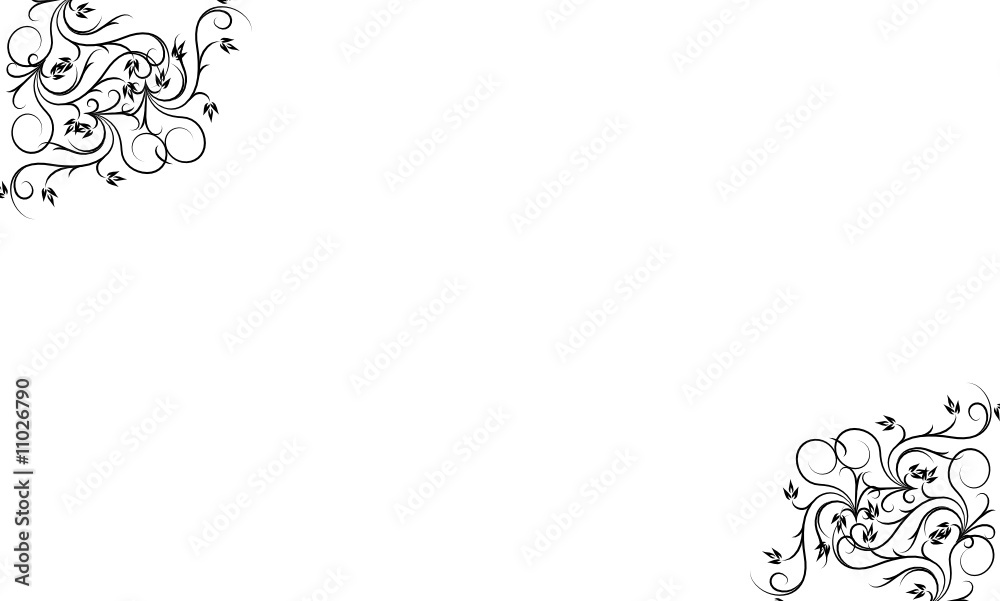 floral noir et blanc floral noir et blanc