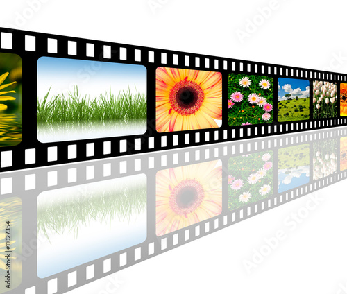 Fototapeta Naklejka Na Ścianę i Meble -  Natur Filmstreifen