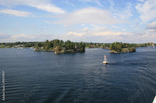 Fahrt über den Sankt Lorenz Strom