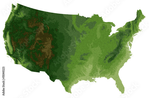 USA map