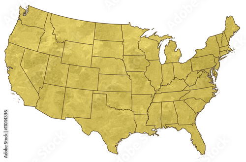 USA map
