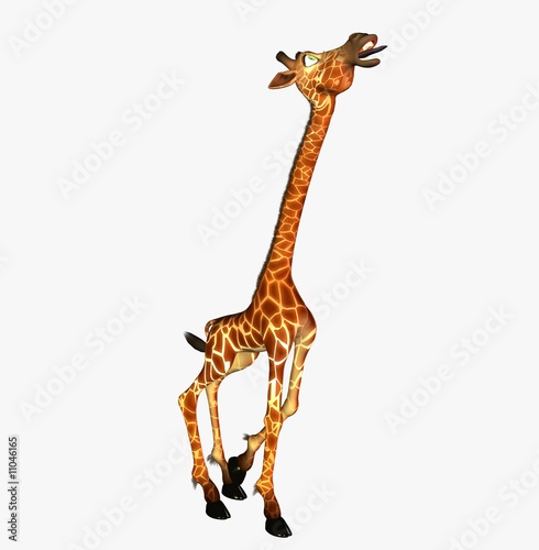 Canvas Print giraffe