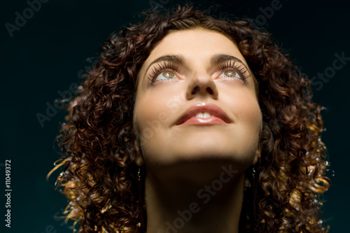 nice curly girl