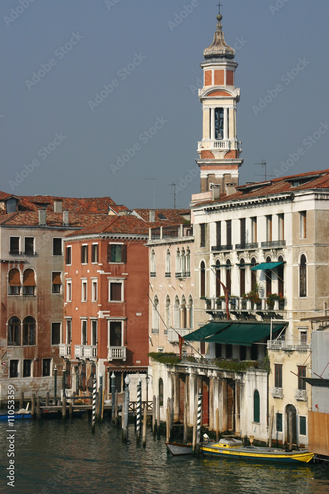 Venise - Grand Canal et clocher