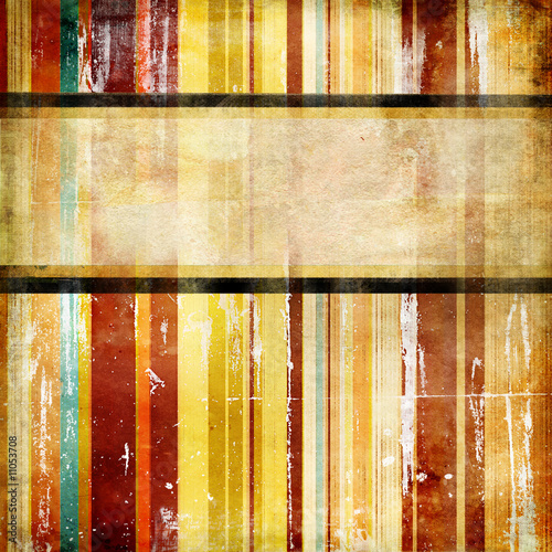 vintage striped background with place for text