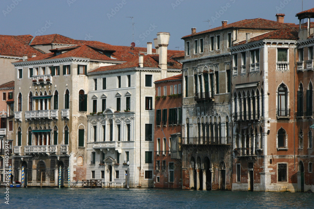 Venise - Palais au bord du Grand Canal 2