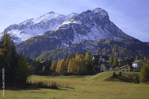 Herbststimmung in Maloja © Reinhold Einsiedler