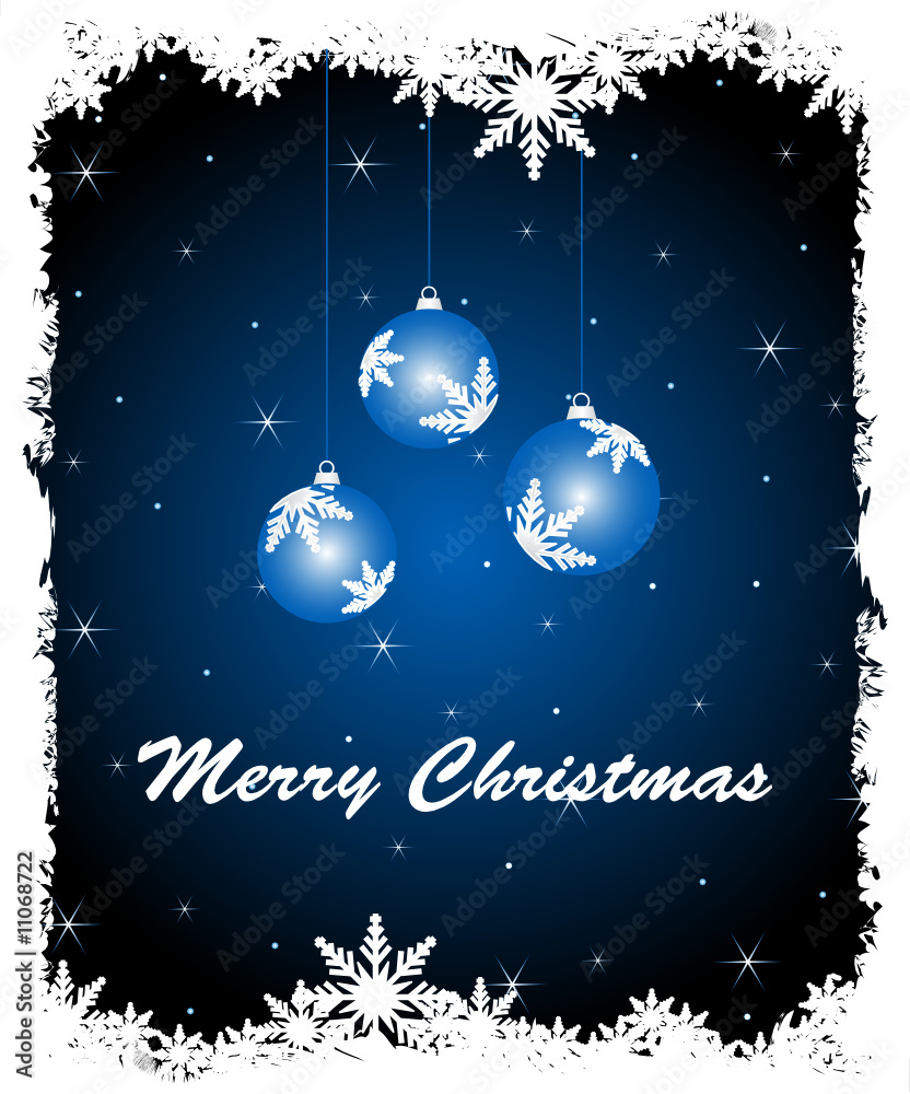 Naklejka premium abstract christmas background