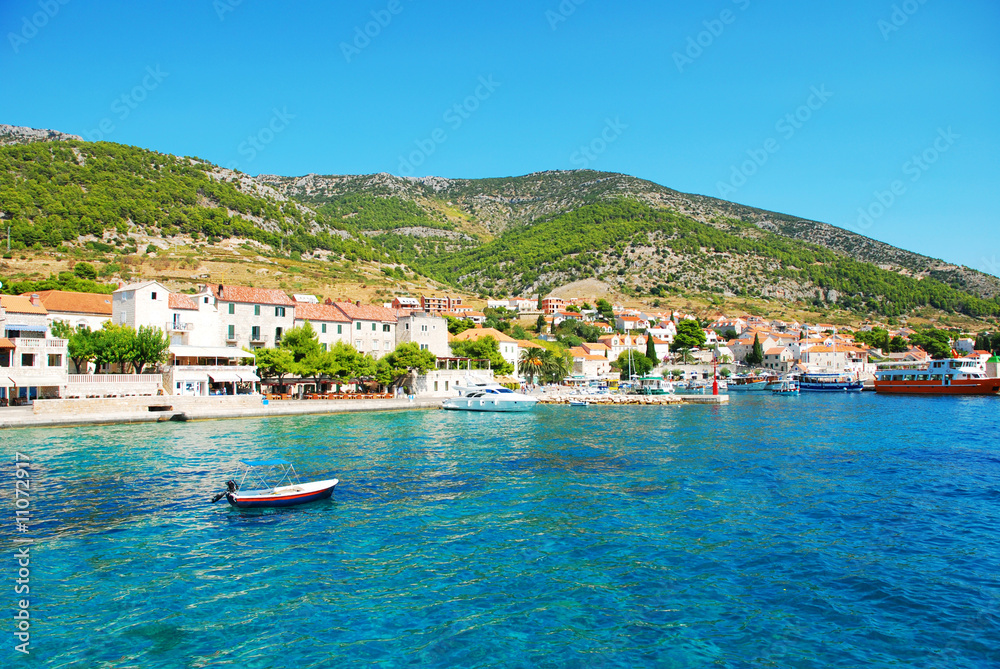 Resort in Adriatic sea