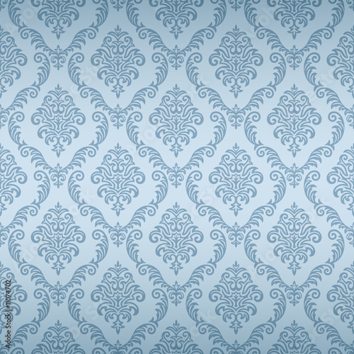 Seamless Damask Wallpaper