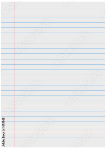 notebook paper