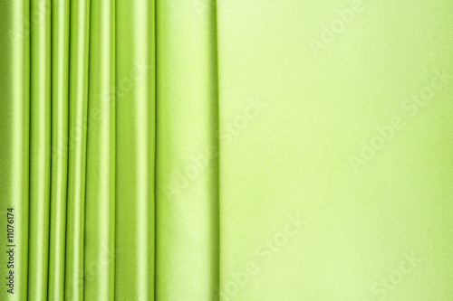 Lime green satin stripes pattern