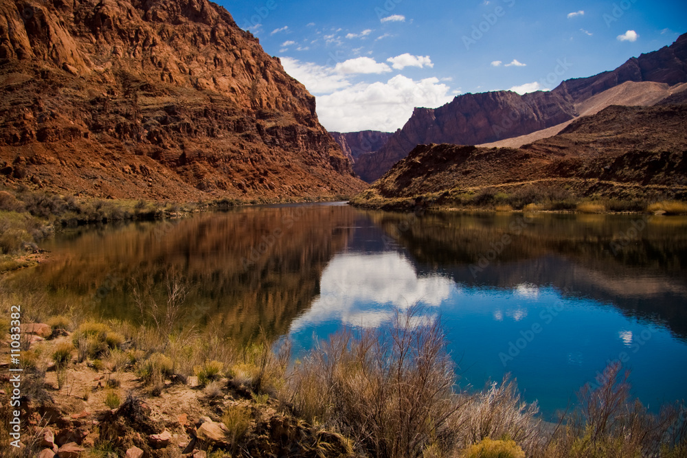 Colorado River at Lees Ferry Crossing Colorado River at Lees Ferry Crossing