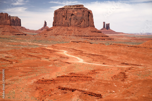 Monument Valley  Navajo Tribal Park  Arizona  USA