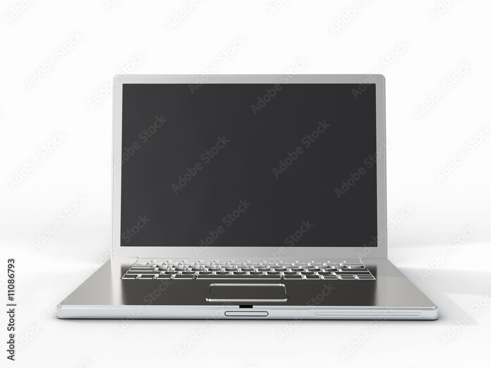 metallic  laptop