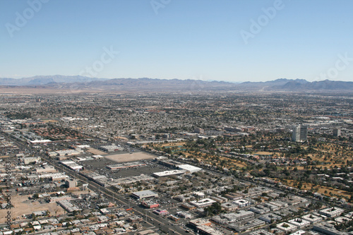Canvas Print residential suburbs