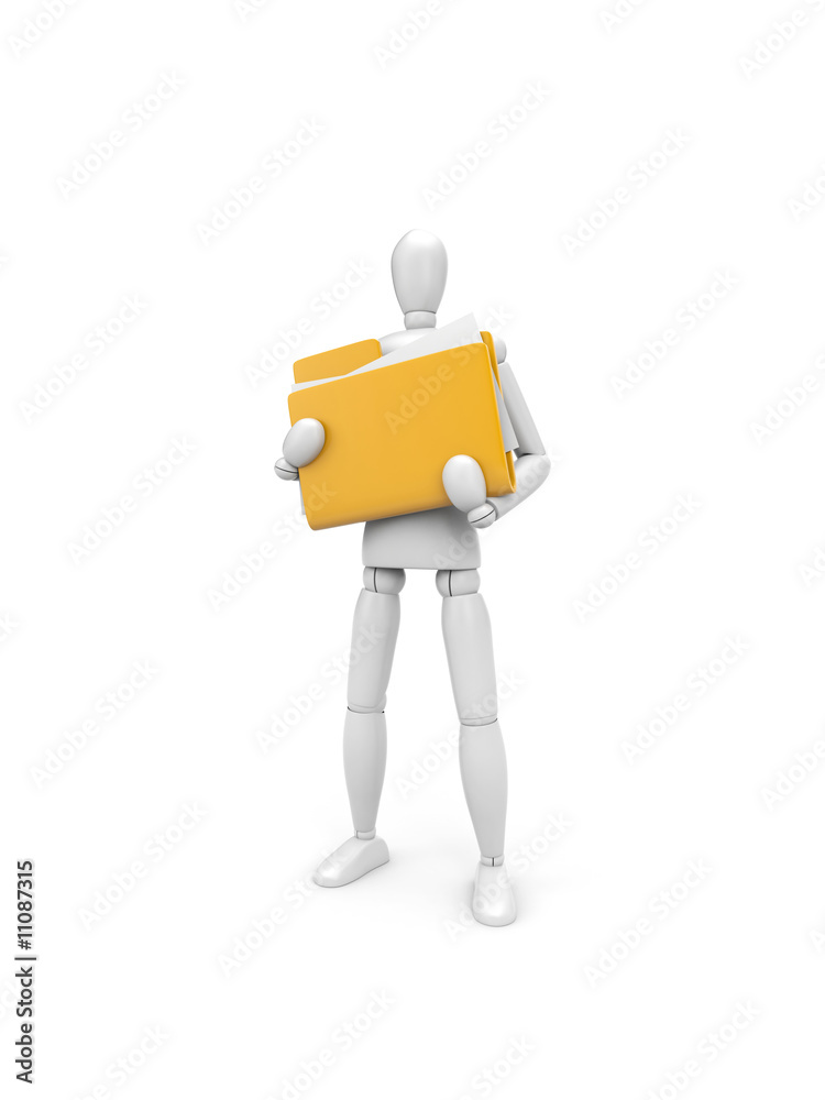 Person hold folder Person hold folder