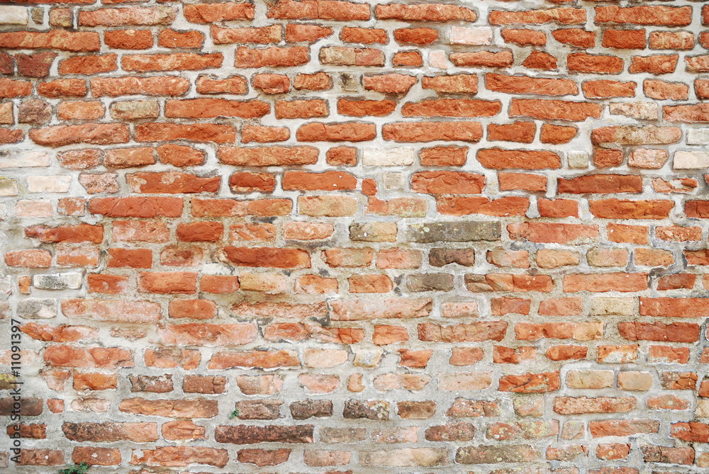 Obraz premium Red brick wall