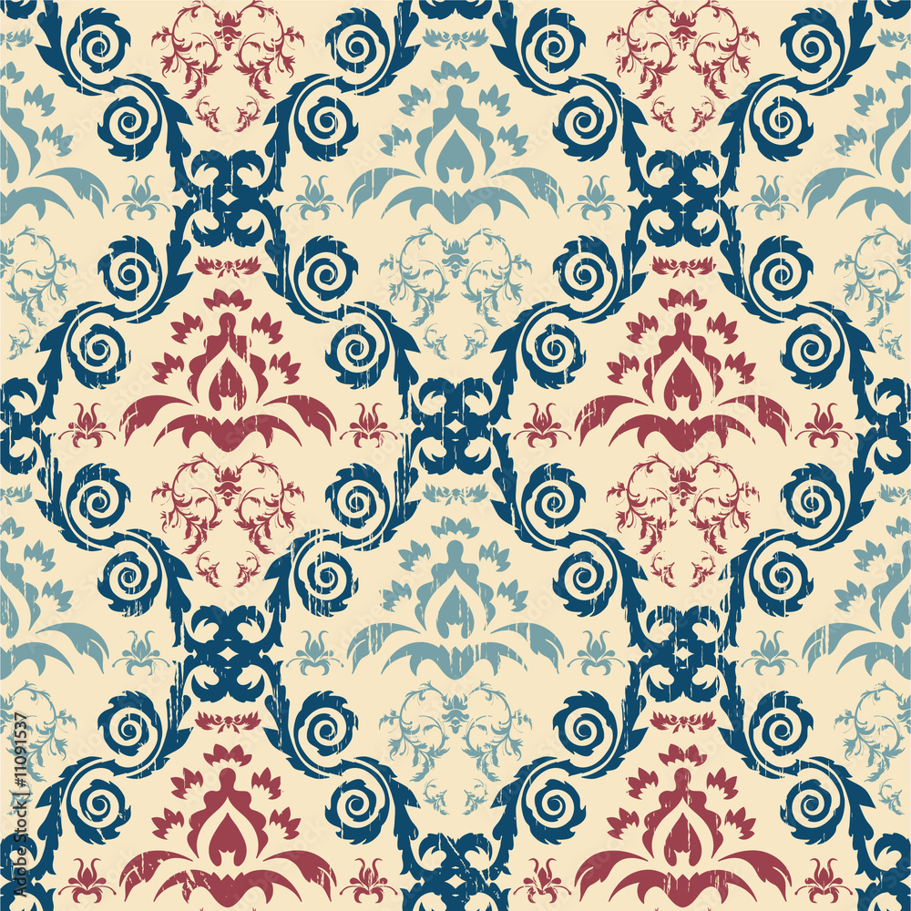 Fototapeta premium retro seamless background