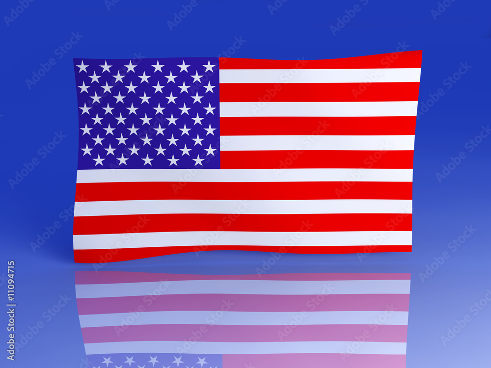 Fototapeta premium Amerikanische Flagge