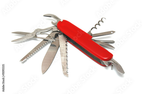 Pocket knife a Swiss army style