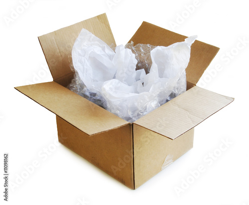 Cardboard Box Open