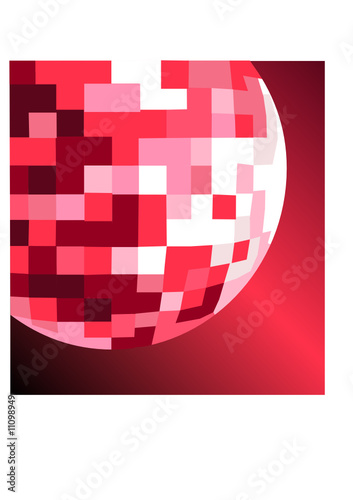 mirror ball vector