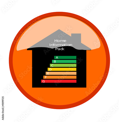 Home Information Pack round orange emblem