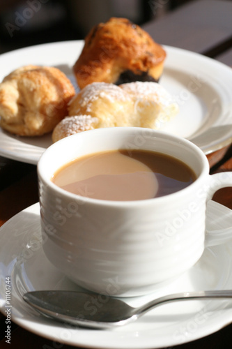 Coffee or Tea and Pastries