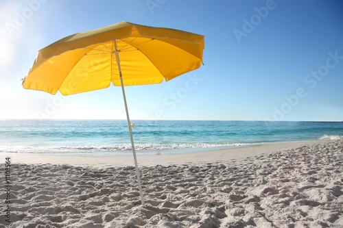 beach umbrella photo