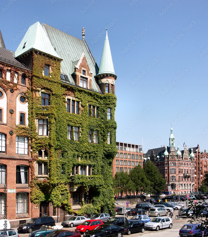 Fototapeta premium Hamburg - Speicherstadt 05 2004
