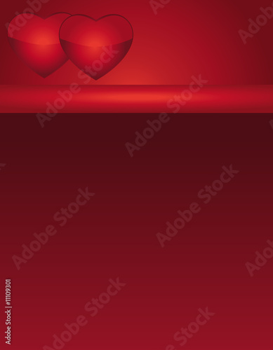 Valentine's red page