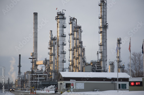 Alaska crude refinery