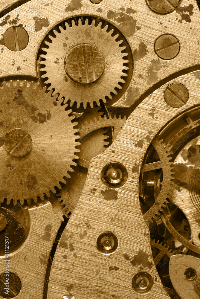 rust mechanism of analog hours