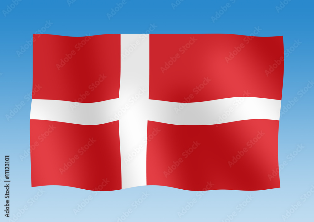 Fototapeta premium Flag of Denmark