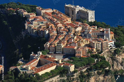 Tableau sur toile Rocher de Monaco