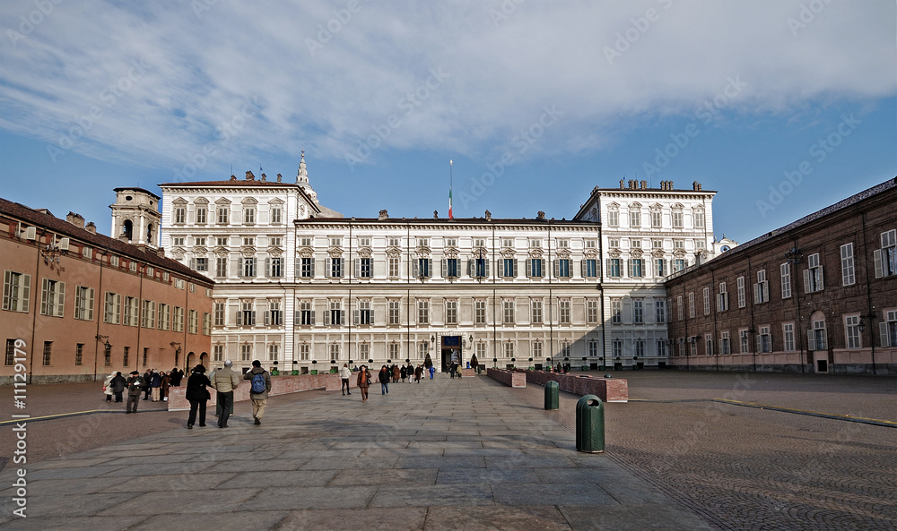 Palazzo Reale visto da Piazza Castello