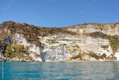 Italy  Ponza island coastline