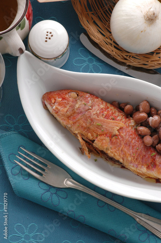 Triglie ai fagioli - Secondi di pesce Emilia Romagna photo