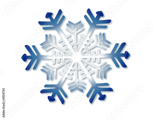 Schneeflocke Eis Kristall