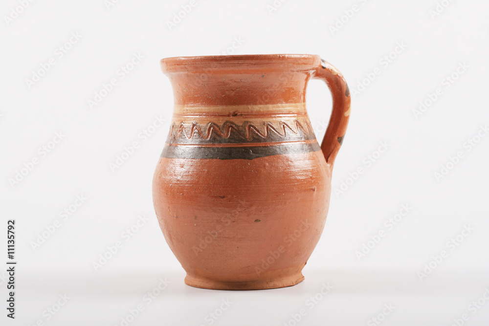 a rustic pot a rustic pot
