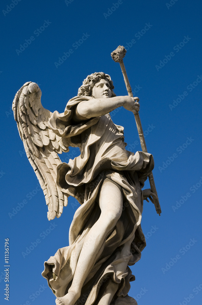 Naklejka premium statue ange