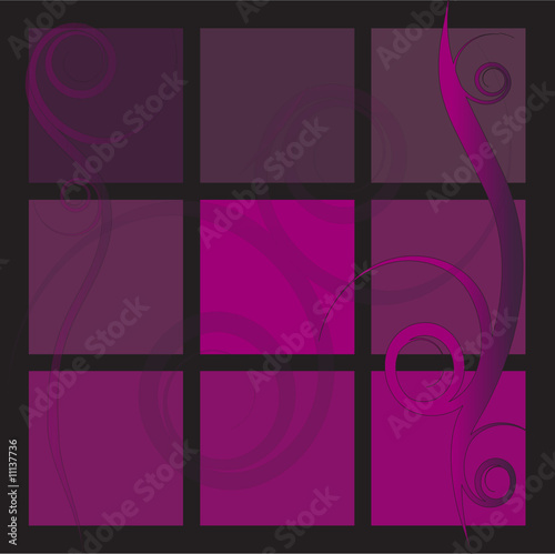 Hintergrund Quadrate