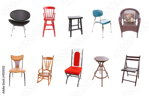 Assortment of chairs