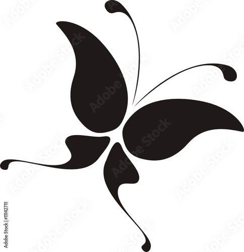 mariposa para sticker