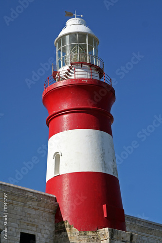 Leuchtturm am Kap Agulhas in Südafrika