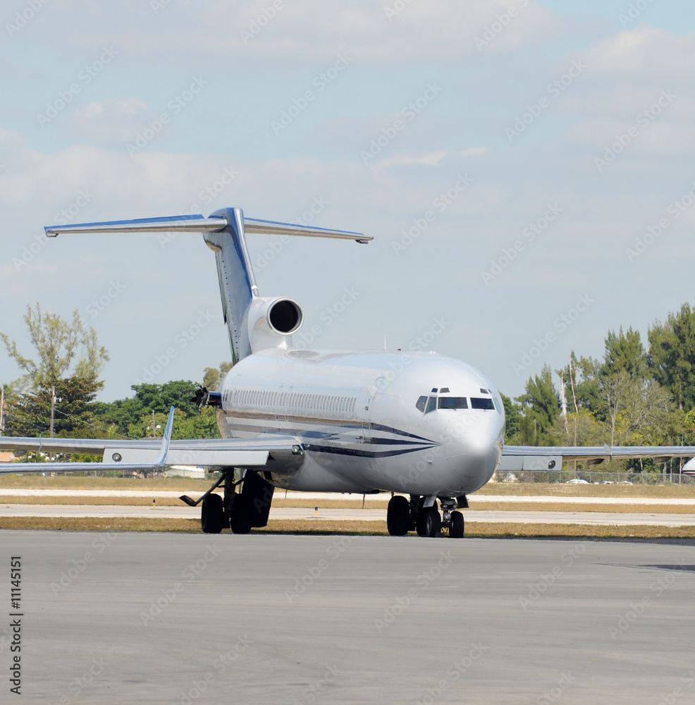 Obraz premium Jet airplane