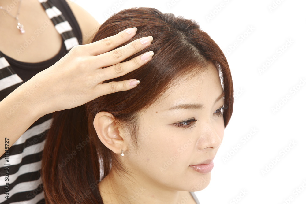 Naklejka premium massage