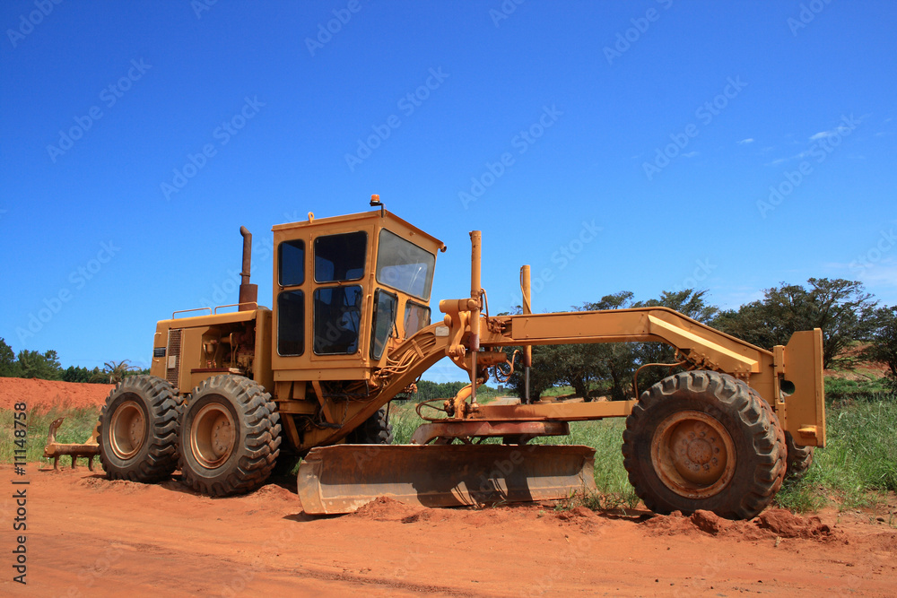 heavy duty construction vehicle
