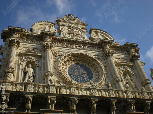 SALENTO - LECCE - CHIESA DI SANTA CROCE photo